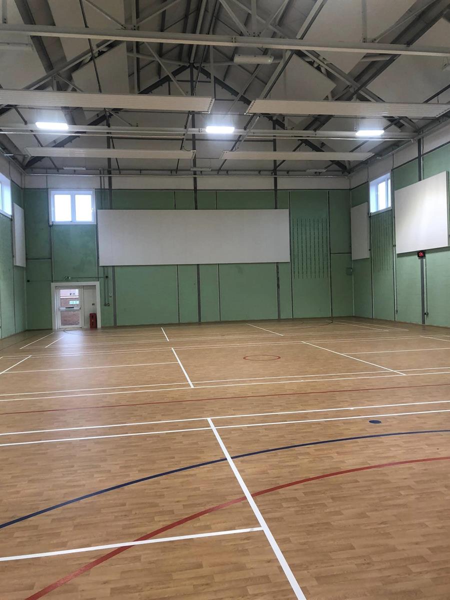 Inside of hall