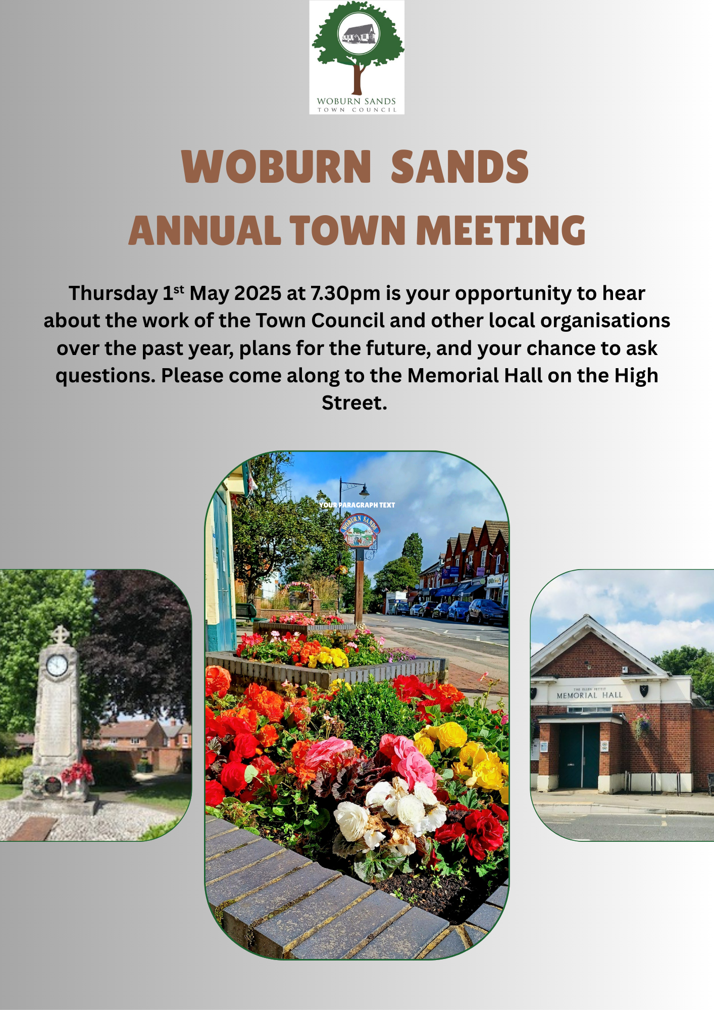 Woburn Sands Annual Town Meeting