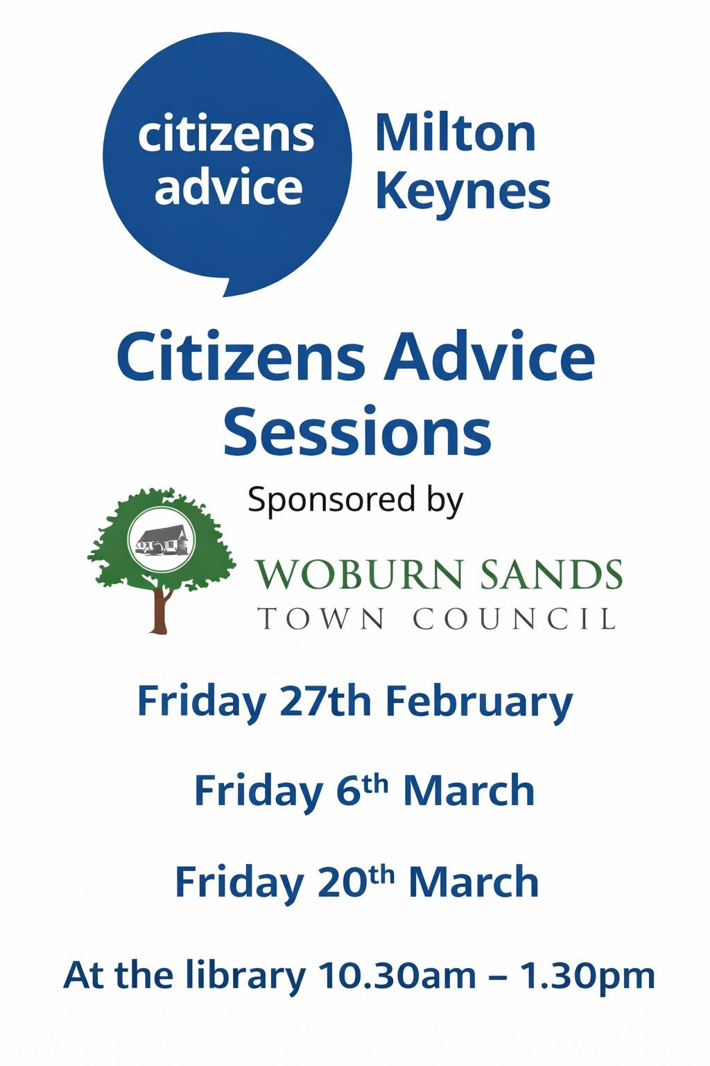 Citizens Advice Sessions